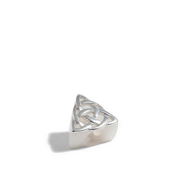 Sterling Silver Eternity Trinity Knot Bead Charm – fit Pandora Bracelets - Irish Gifts