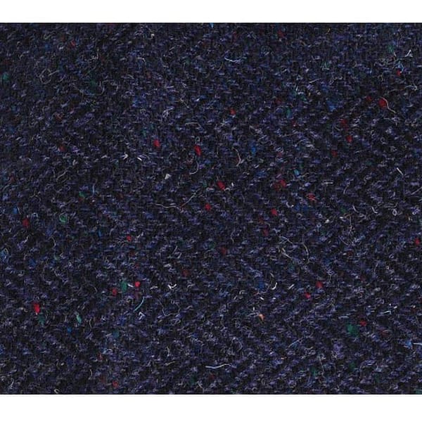Donegal Tweed Newsboy 8 Panel Cap - Navy Blue - Donegal Tweed - Image 1