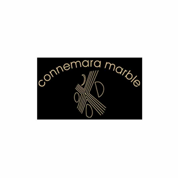 Sterling Silver Celtic Knot Drop Earrings with Connemara Marble - Connemara Marble - Image 1