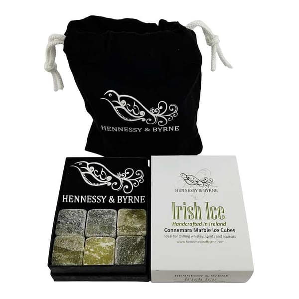 Connemara Marble Whiskey Stones – 6 Pack Gift Set - Connemara Marble - Image 1