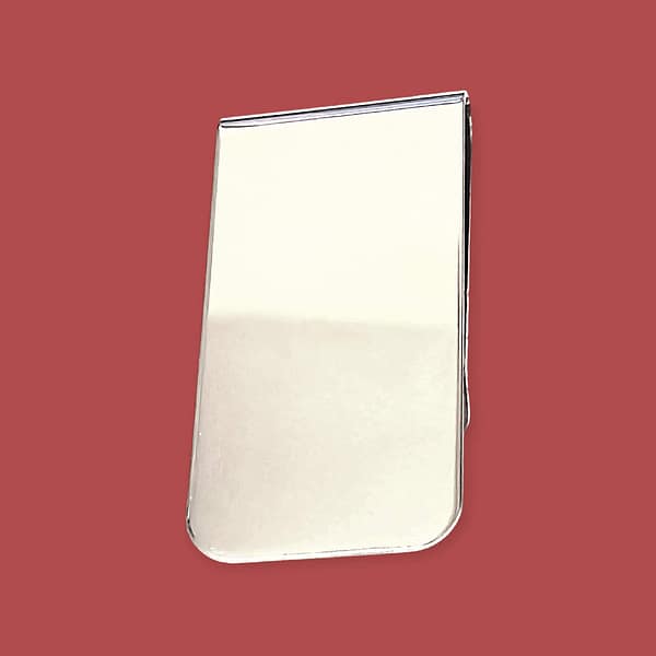 Galway Crest Money Clip – Silver Tone - Irish Gifts - Image 1
