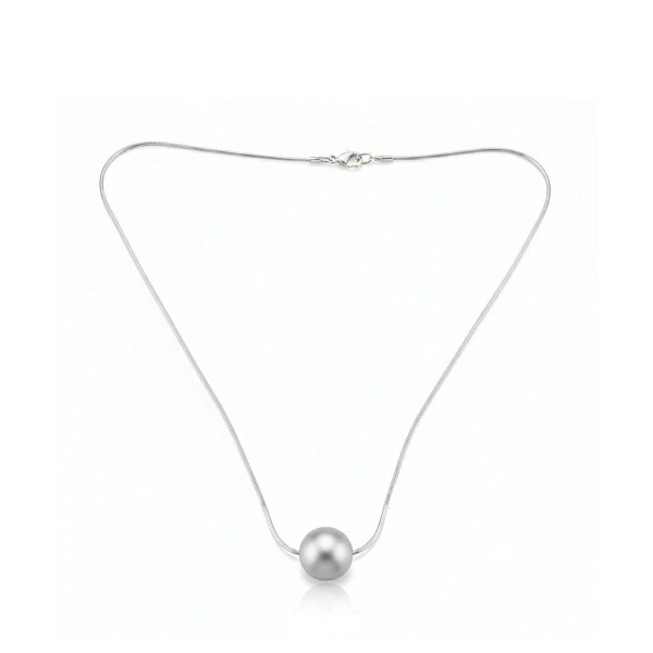 Sterling Silver 7mm Ball Bead Necklet - Irish Gifts