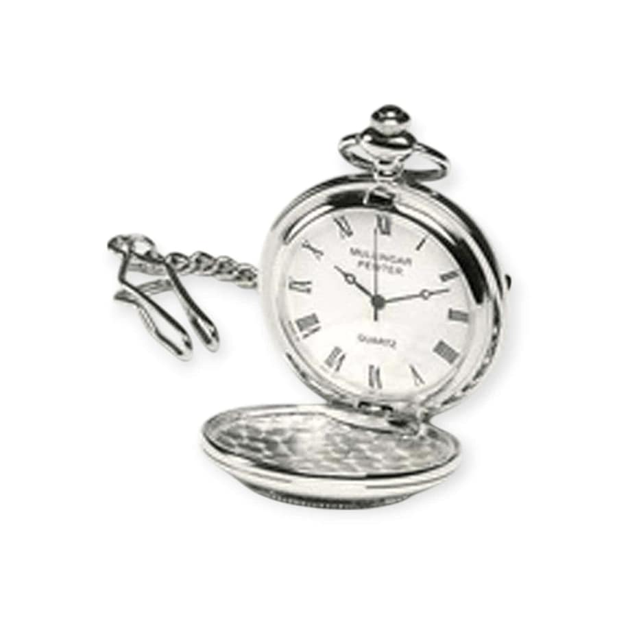 Mullingar Pewter Pocket Watch – Celtic Spirals Design - Irish Gifts - Image 3