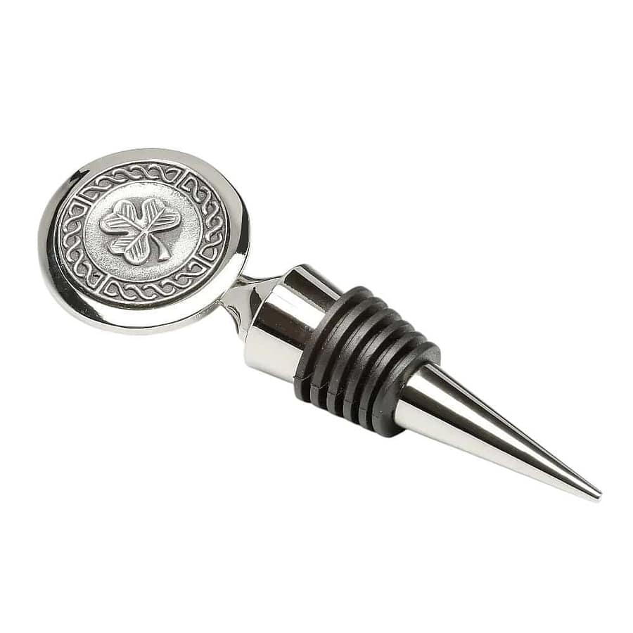 Shamrock Wine Stopper – Handmade in Ireland - Accessories - Image 1