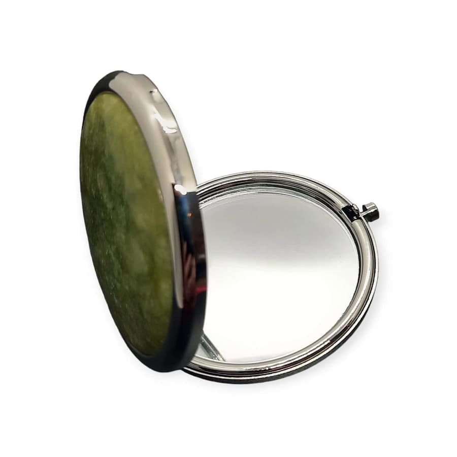 Connemara Marble Compact Mirror – Irish & Fun - Connemara Marble - Image 2