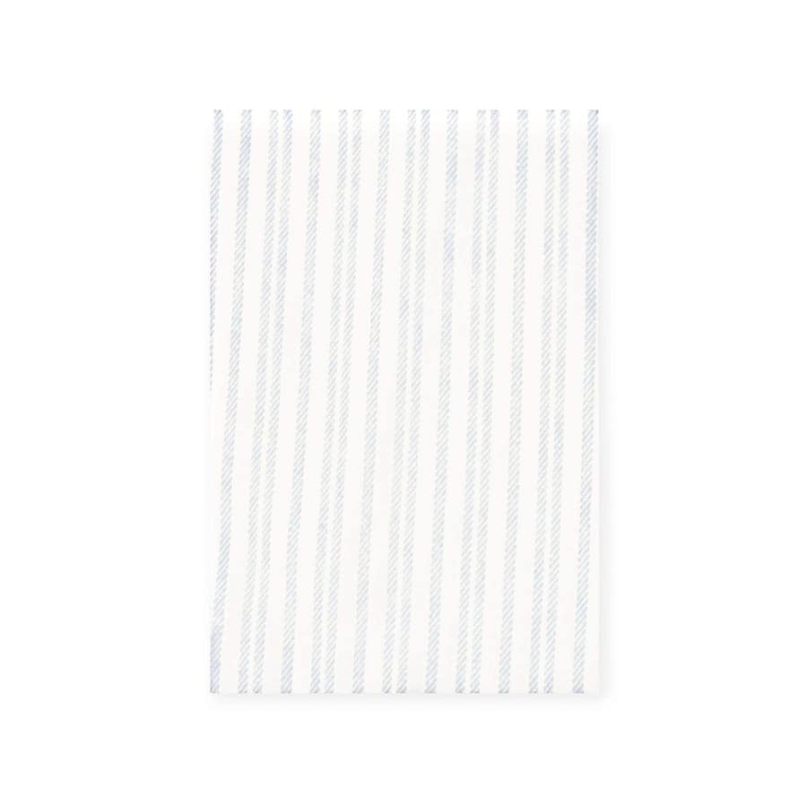Lee Valley Irish Flannel Nightshirt – Cream and Blue Stripe - Grandfather Shirts - Image 3