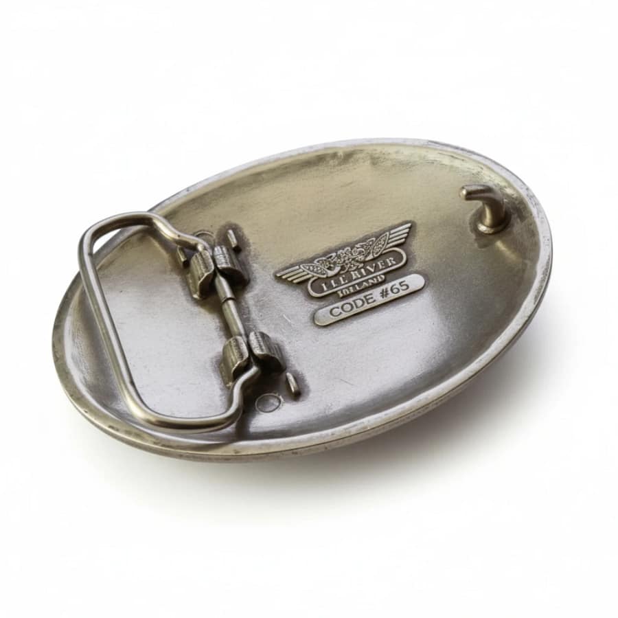 Celtic Knot Belt Buckle – Book of Kells Hounds by Lee River - Accessories - Image 2